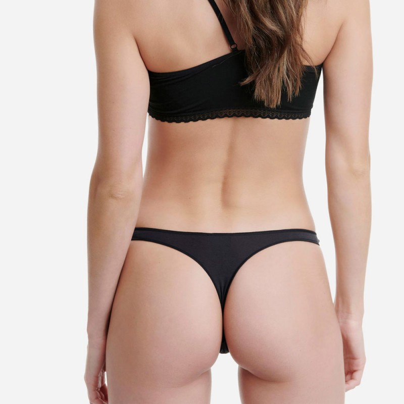 Walk String από Bamboo Μονόχρωμα σετ 2 τεμαχίων