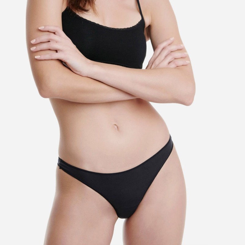 Walk String από Bamboo Μονόχρωμα σετ 2 τεμαχίων