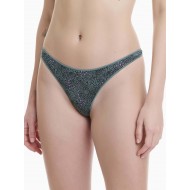 WALK - Γυναικείο Thong Bamboo με Σχέδιο Σετ 2 Τεμαχίων