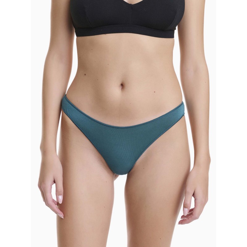 WALK - Γυναικεία Σλιπ Brazilian Rio Bamboo Μονόχρωμα Σετ 2 Τεμαχίων WALK - Γυναικεία Σλιπ Brazilian Rio Bamboo Μονόχρωμα Σετ 2 Τεμαχίων
