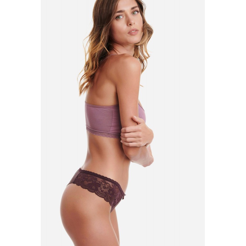 Walk String με Δαντέλα Μελιτζανί