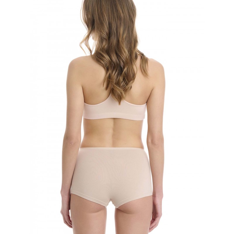 Walk Γυναικείο Boxer Bamboo Μονόχρωμο Σετ 2 Τεμαχίων