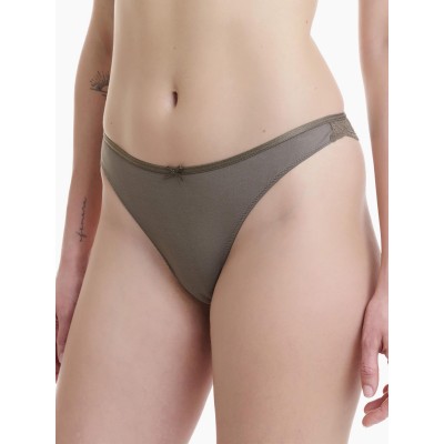 WALK - Γυναικείο Brazilian Σλιπ από Bamboo και Δαντέλα