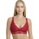 WALK - Γυναικείο Bralette από Δαντέλα με Αφαιρούμενα Pads