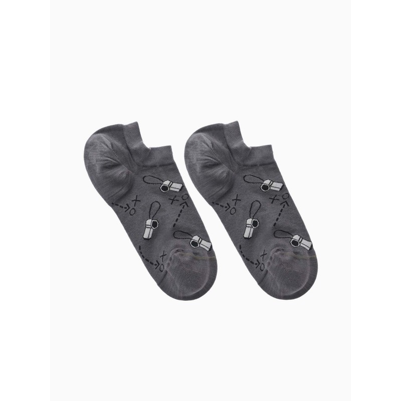 WALK - Ανδρική Κάλτσα Bamboo Sneakers με Σχέδιο