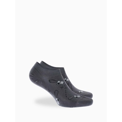 WALK - Ανδρική Κάλτσα Bamboo Sneakers με Σχέδιο