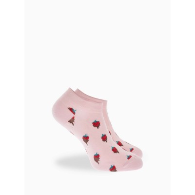 WALK - Γυναικεία Κάλτσα Bamboo Κοφτή με Σχέδιο