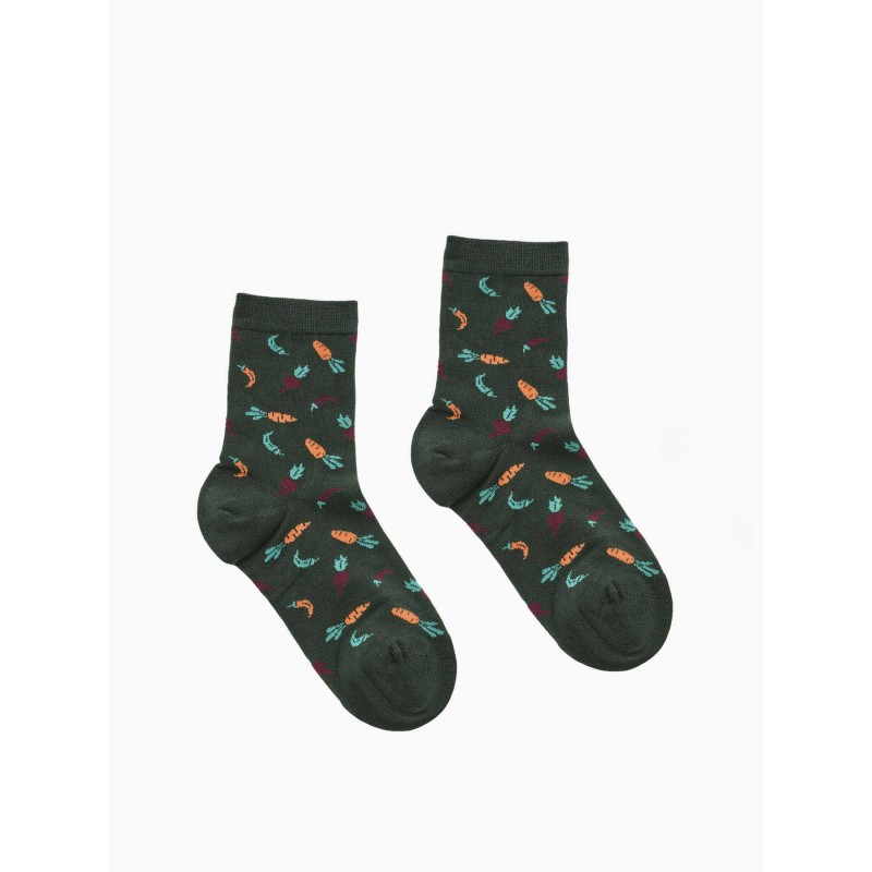WALK - Γυναικεία Ημίκοντη Κάλτσα από Bamboo με Σχέδιο Veggies WALK - Γυναικεία Ημίκοντη Κάλτσα από Bamboo με Σχέδιο Veggies