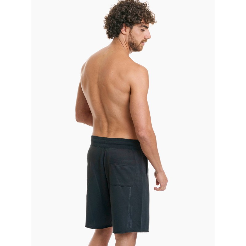 WALK - Ανδρική Αθλητική Βαμβακερή Βερμούδα με Τύπωμα