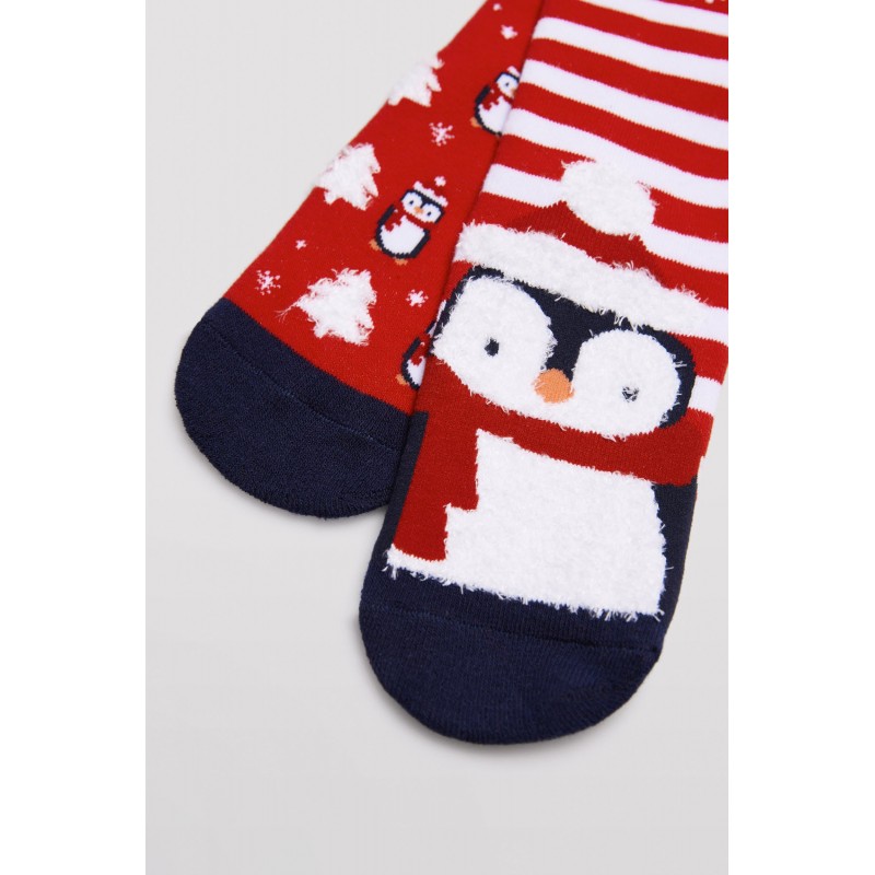 Ysabel Mora - Παιδική Χριστουγεννιάτικη Kάλτσα Thermal με Αντιολισθητική Σόλα X-MAS Gift Box 2Pack