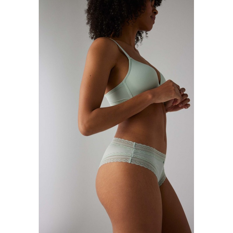 Ysabel Mora - Γυναικείο Σλιπ Brazilian με Δαντέλα