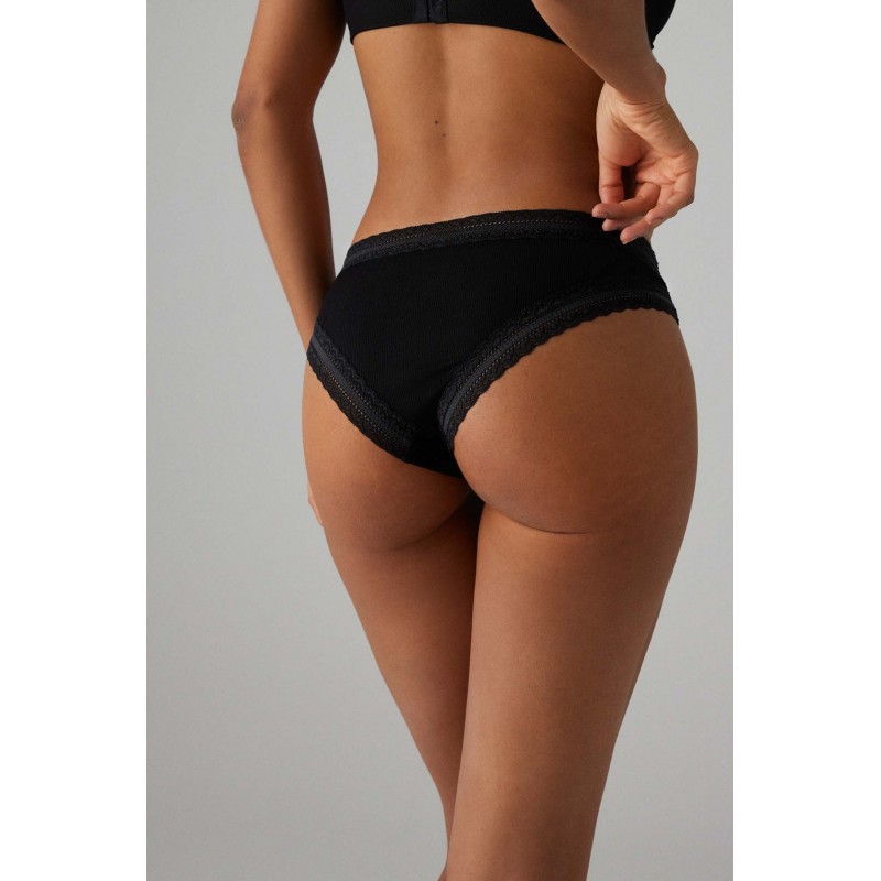 Ysabel Mora - Γυναικείο Σλιπ Brazilian με Δαντέλα