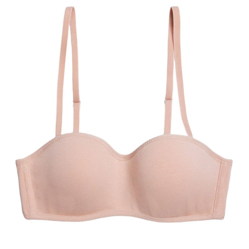 Ysabel Mora - Εφηβικό Βαμβακερό Στράπλες Σουτιέν Cup A