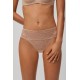 Ysabel Mora - Γυναικείο Σλιπ Nude Lace Midi Panty
