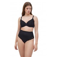 Ysabel Mora - Γυναικείο Ψηλόμεσο String Λαστέξ Μερικής Συμπίεσης με Λεπτομέρειες Δαντέλας