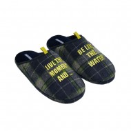 Ysabel Mora - Ανδρικές Παντόφλες Live The Moment House Slippers