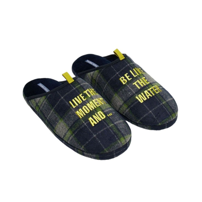 Ysabel Mora - Ανδρικές Παντόφλες Live The Moment House Slippers