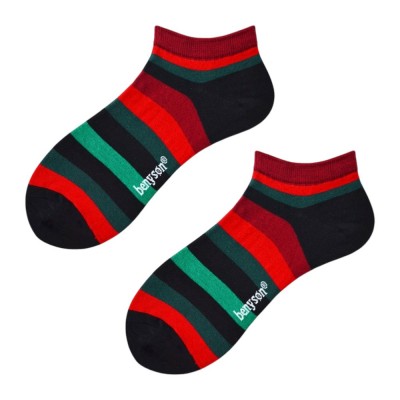 Benyson - Ανδρική Κάλτσα Κοντή με Σχέδιο Stripes