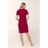 Βαμβακερό Καλοκαιρινό Φόρεμα Rib FUCHSIA PERSIAN (20920-FUCHSIA PERSIAN)