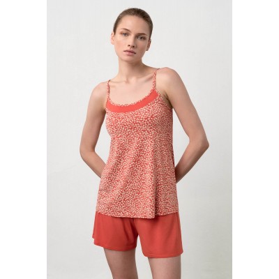 Πυτζάμα με Τιράντες RED CHILI (18156-RED CHILI)