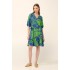 Καλοκαιρινό Φόρεμα από Ποπλίνα GREEN JOLLY (22420-GREEN JOLLY)