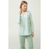 Γυναικεία Φούτερ Πυτζάμα με Πατιλέτα GREEN FROSTY (23261-GREEN FROSTY)