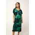 Μακρύ Καλοκαιρινό Φόρεμα Viscose BLUE (24473-BLUE)