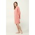 Βαμβακερό Νυχτικό με Τσέπες PINK TAN (23311-PINK TAN)