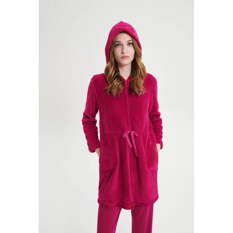 Ρόμπα με Φερμουάρ FUCHSIA BERRY (19211-FUCHSIA BERRY) Ρόμπα με Φερμουάρ FUCHSIA BERRY (19211-FUCHSIA BERRY)
