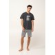 Ανδρική Καλοκαιρινή Πυτζάμα με Καραβάκι DARK GRAY (24672-DARK GRAY) Ανδρική Καλοκαιρινή Πυτζάμα με Καραβάκι DARK GRAY (24672-DARK GRAY)