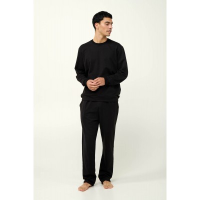 Ανδρική Μονόχρωμη Φούτερ Φόρμα BLACK (23711-BLACK)