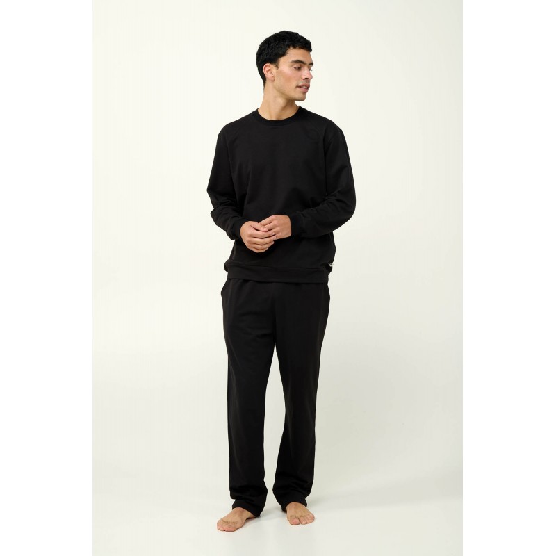 Ανδρική Μονόχρωμη Φούτερ Φόρμα BLACK (23711-BLACK) Ανδρική Μονόχρωμη Φούτερ Φόρμα BLACK (23711-BLACK)