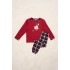 Παιδική Βαμβακερή Matching Πυτζάμα RED KARANDA (25617-RED KARANDA)