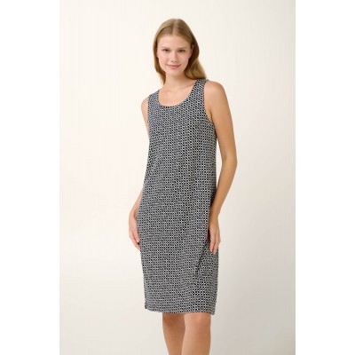 Αμάνικο Καλοκαιρινό Φόρεμα από Viscose BLACK (20961-BLACK)