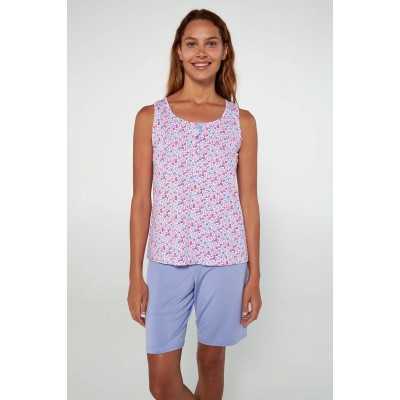 Πυτζάμα με Πατιλέτα BLUE LAVENDER (20266-BLUE LAVENDER)