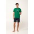 Ανδρική Βαμβακερή Πυτζάμα με Τύπωμα GREEN VERDANT (24714-GREEN VERDANT)