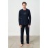 Πυτζάμα με Μακρύ Μανίκι BLUE (21916-BLUE)