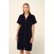 Μονόχρωμο Frottee Φόρεμα Θαλάσσης με Φερμουάρ BLUE (22530-BLUE) Μονόχρωμο Frottee Φόρεμα Θαλάσσης με Φερμουάρ BLUE (22530-BLUE)