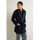 Ανδρική Fleece Σταυρωτή Ρόμπα BLUE (25665-BLUE) Ανδρική Fleece Σταυρωτή Ρόμπα BLUE (25665-BLUE)