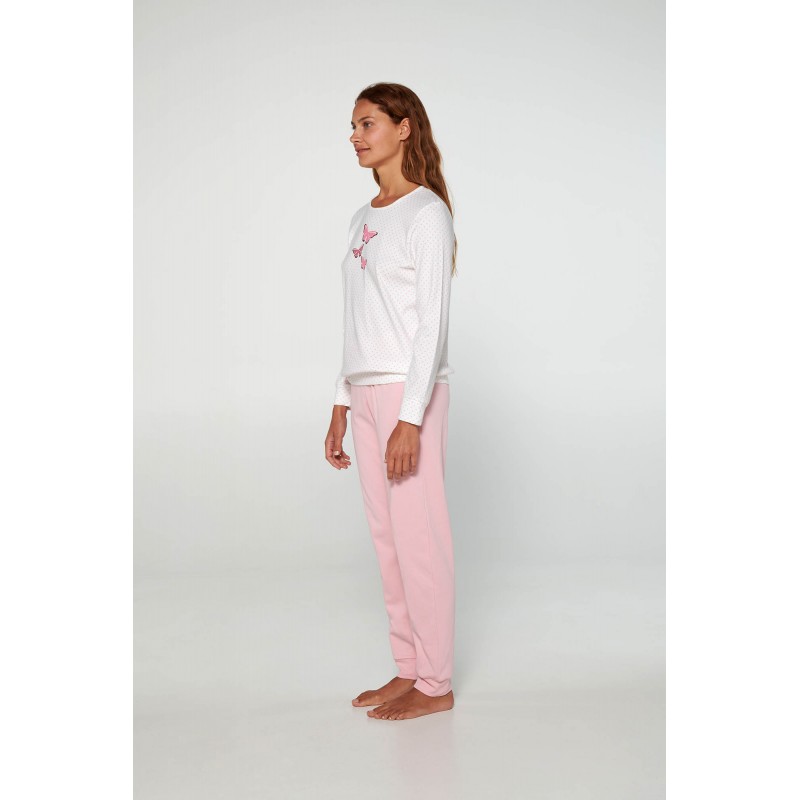 Πυτζάμα με Μακρύ Μανίκι PINK BLUSH (19510-PINK BLUSH) Πυτζάμα με Μακρύ Μανίκι PINK BLUSH (19510-PINK BLUSH)