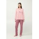 Γυναικεία Βαμβακερή Πυτζάμα PINK PEACH (23984-PINK PEACH) Γυναικεία Βαμβακερή Πυτζάμα PINK PEACH (23984-PINK PEACH)