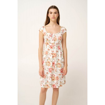 Micromodal Νυχτικό Εγκυμοσύνης και Θηλασμού PINK TAN (24048-PINK TAN)