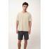 Ανδρική Βαμβακερή Πυτζάμα με V BEIGE PELICAN (24911-BEIGE PELICAN)