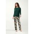 Πυτζάμα Patchwork από Viscose GREEN TIMBER (21084-GREEN TIMBER)