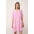 Κουμπωτό Νυχτικό από Ποπλίνα PINK FLIRT (24143-PINK FLIRT)