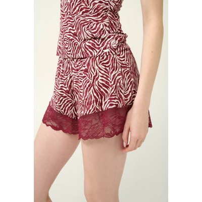 Micromodal Cheeky Σορτσάκι με Δαντέλα RED WINDSOR (23801-RED WINDSOR)