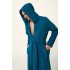 Μονόχρωμή Frottee Ανδρική Ρόμπα BLUE LYONS (22587-BLUE LYONS)