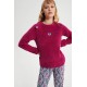 Πυτζάμα με Μακρύ Μανίκι FUCHSIA BERRY (19424-FUCHSIA BERRY) Πυτζάμα με Μακρύ Μανίκι FUCHSIA BERRY (19424-FUCHSIA BERRY)