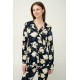Κουμπωτή Γυναικεία Πυτζάμα Viscose BLUE (23113-BLUE) Κουμπωτή Γυναικεία Πυτζάμα Viscose BLUE (23113-BLUE)