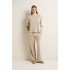 Γυναικείο Φαρδύ Παντελόνι Viscose BEIGE SOLEIL (25164-BEIGE SOLEIL)